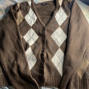 Brown sweater